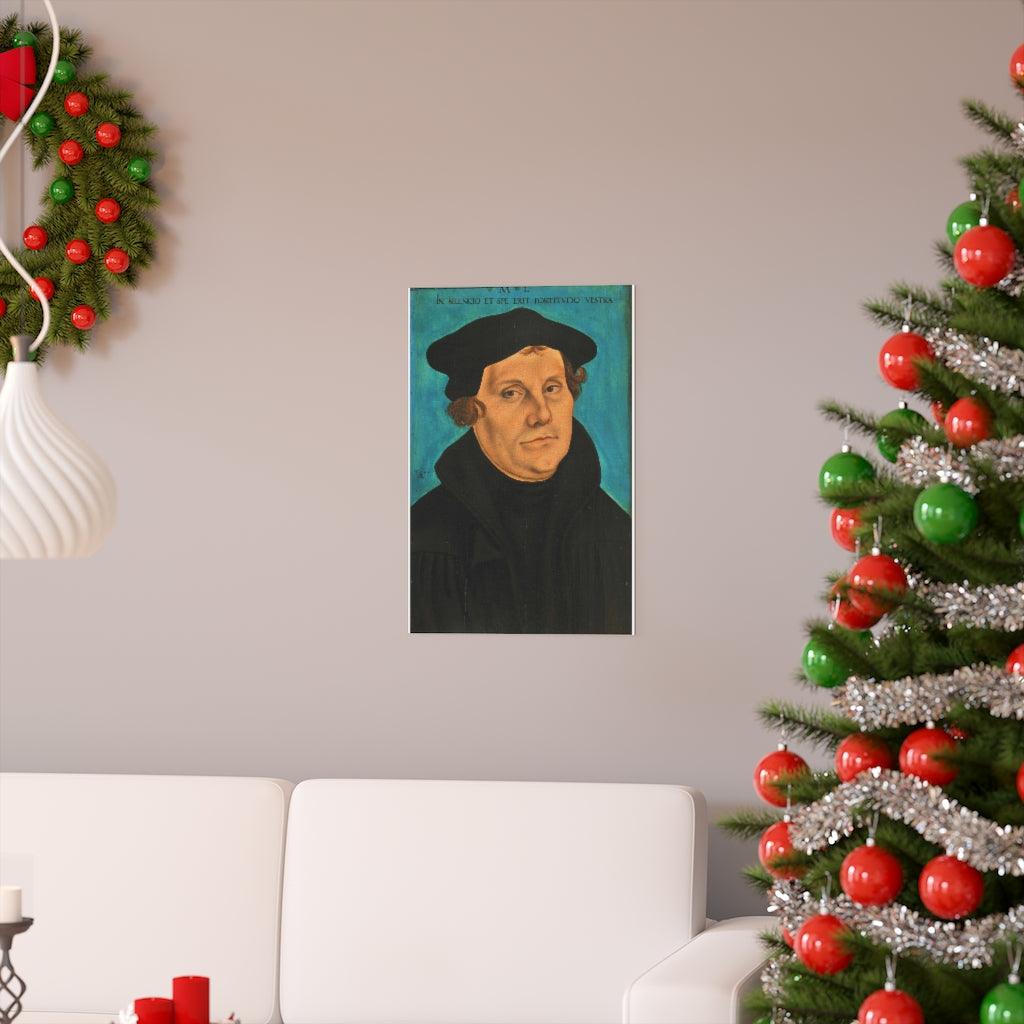 Martin Luther -  Reformation 95 Theses Print Poster - Art Unlimited