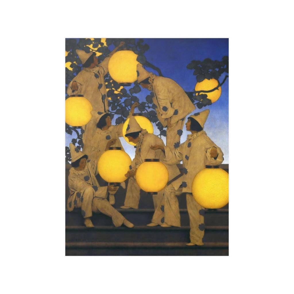 Maxfield Parrish - The Lantern Bearers 1908 Print Poster - Art Unlimited