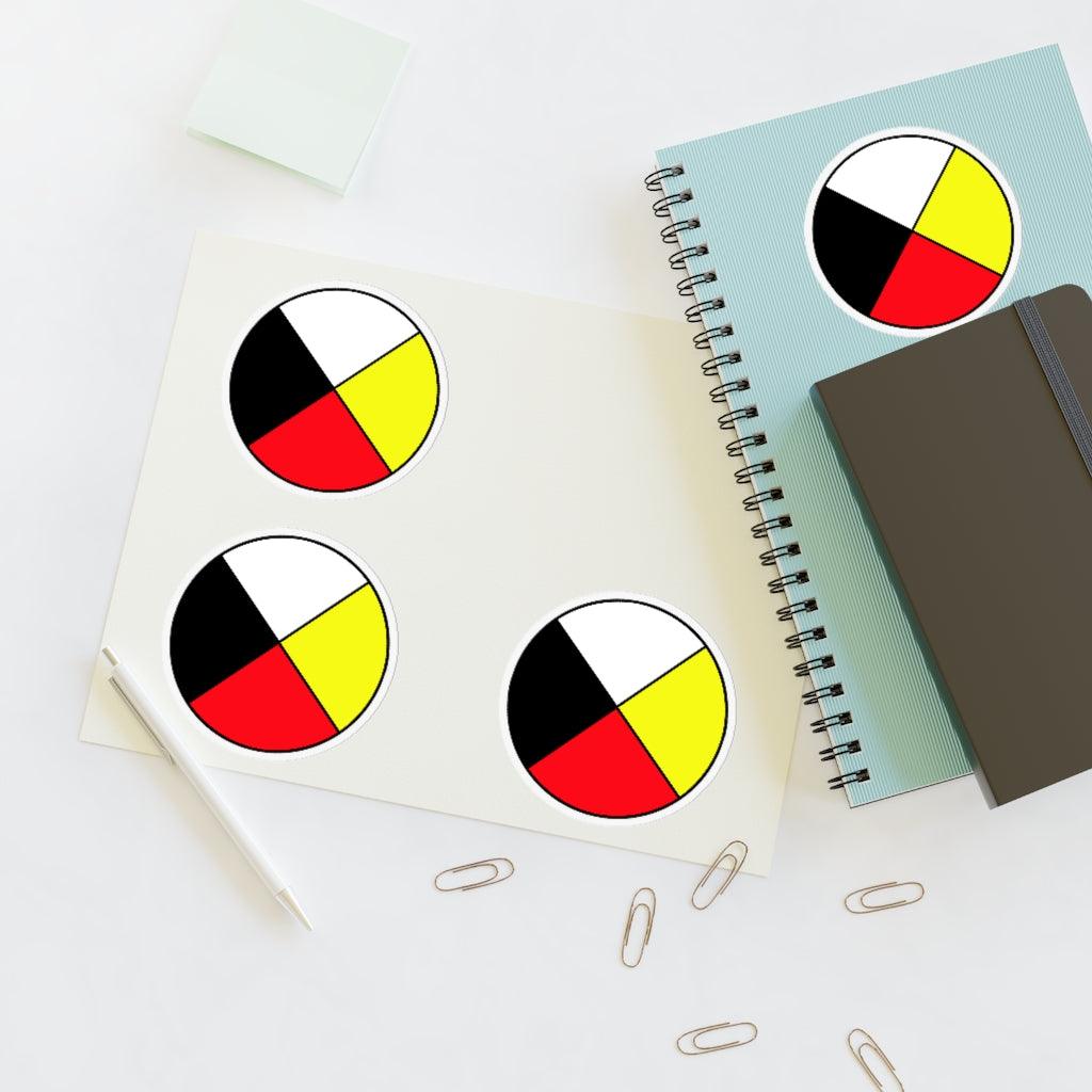 Medicine Wheel Sticker Sheet - Art Unlimited