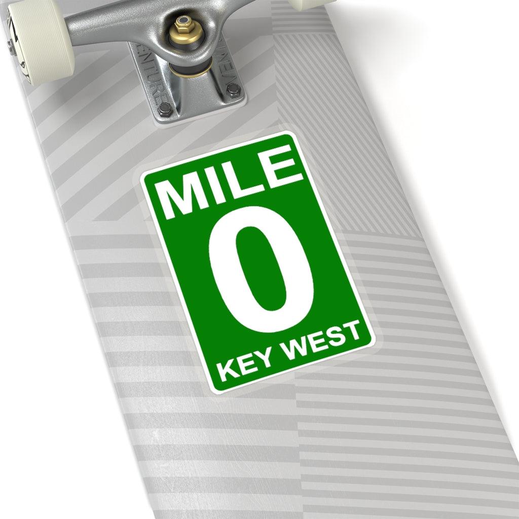 Mile Marker 0 Key West Sticker - Art Unlimited