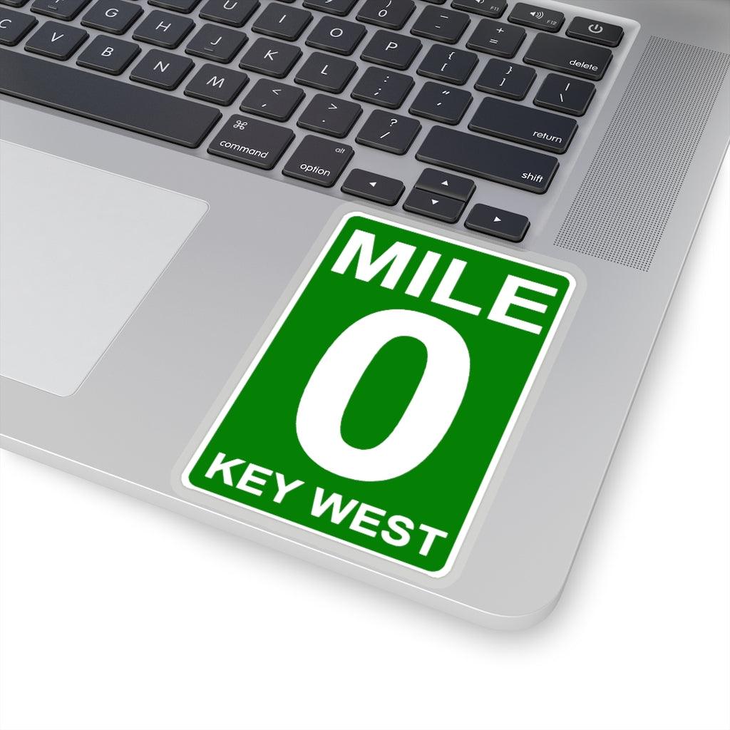 Mile Marker 0 Key West Sticker - Art Unlimited