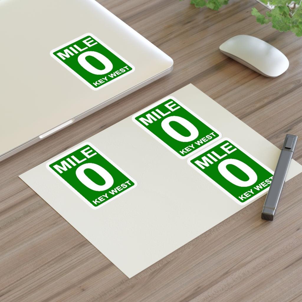 Mile Marker 0 Key West Sticker Sheet - Art Unlimited