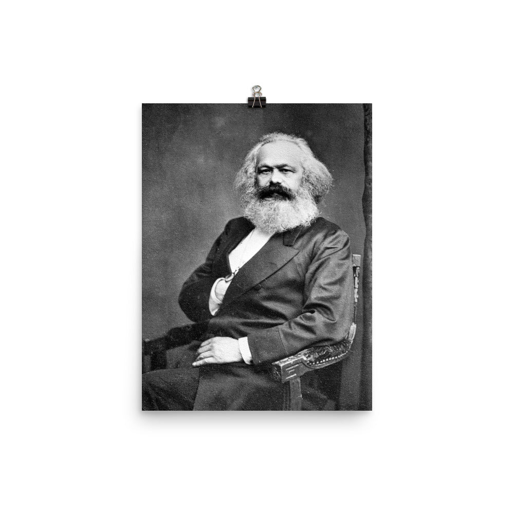 Karl Marx Print Poster