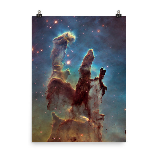 Pillars Of Creation Print Poster