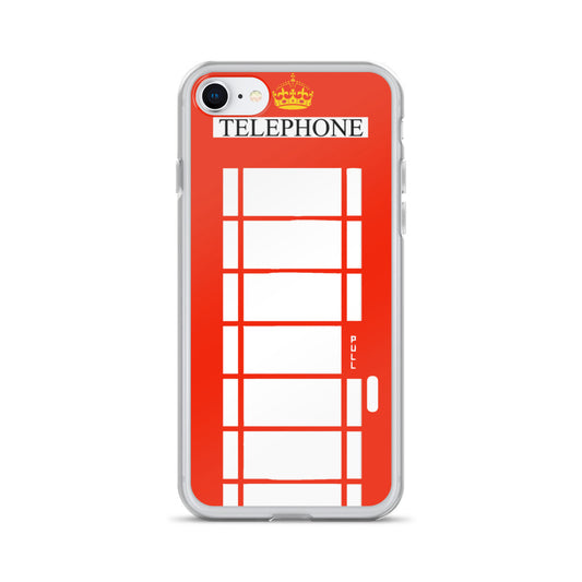 Telephone Public Red Box I Phone Case