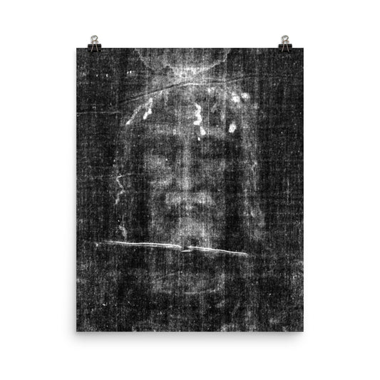 Shroud Of Turin Print Poster