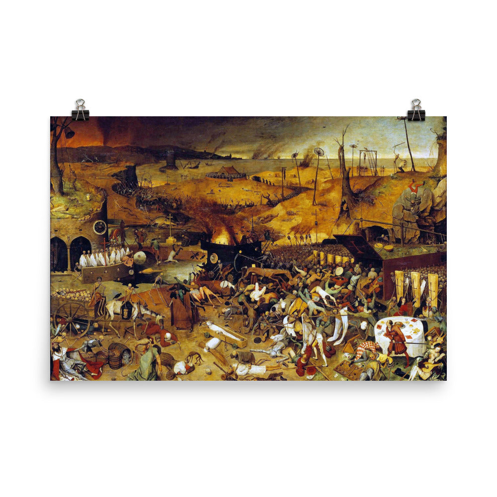 Bruegel the Elder The Triumph of Death Print Poster