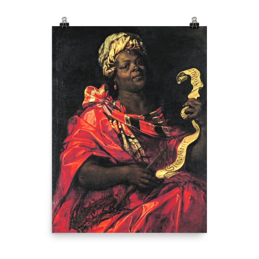 The Sibyl Agrippina - Jan Van Den Hoecke - Abraham Janssens I Print Poster