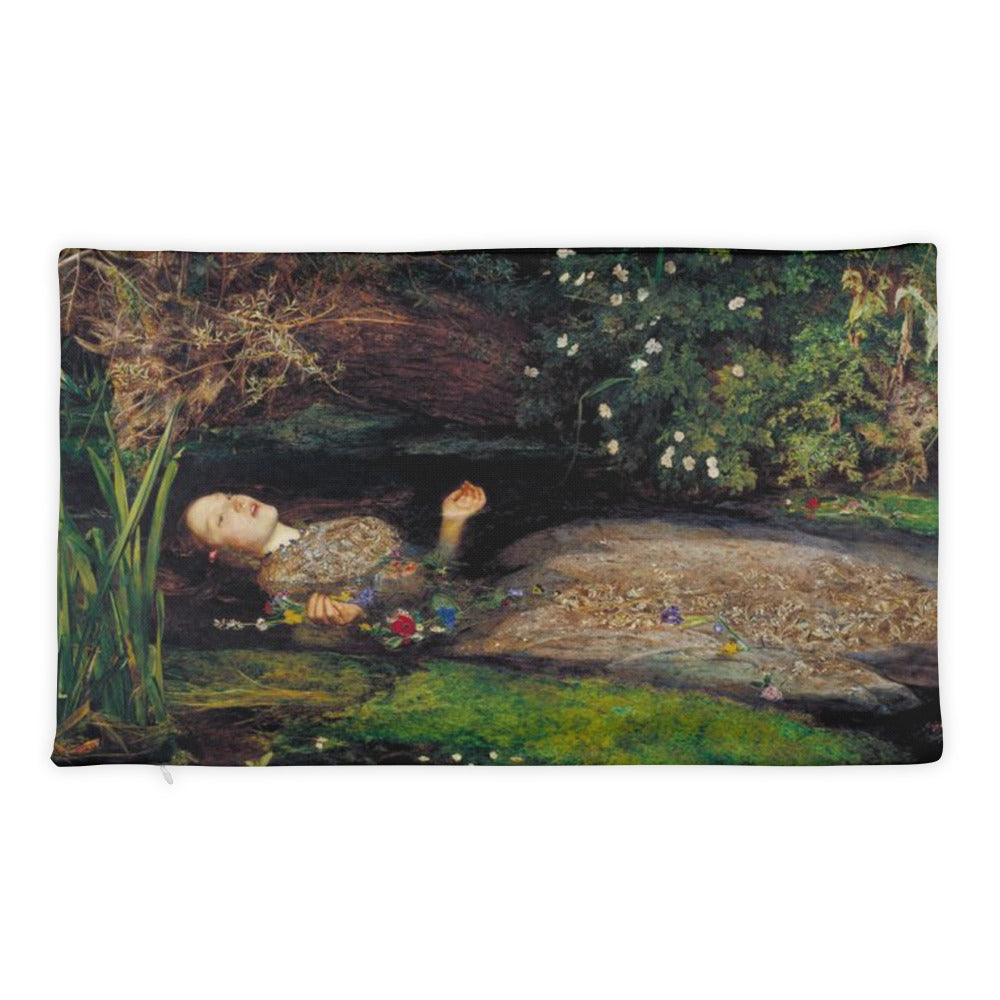 Ophelia John Everett Millais Pillow Case