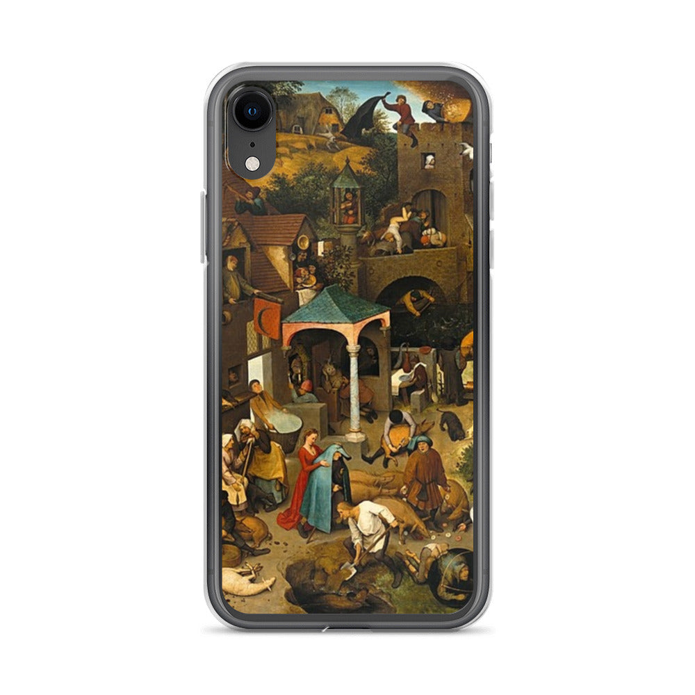 Pieter Bruegel The Dutch Proverbs I Phone Case