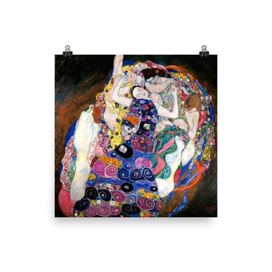 Gustav Klimt The Virgin Print Poster