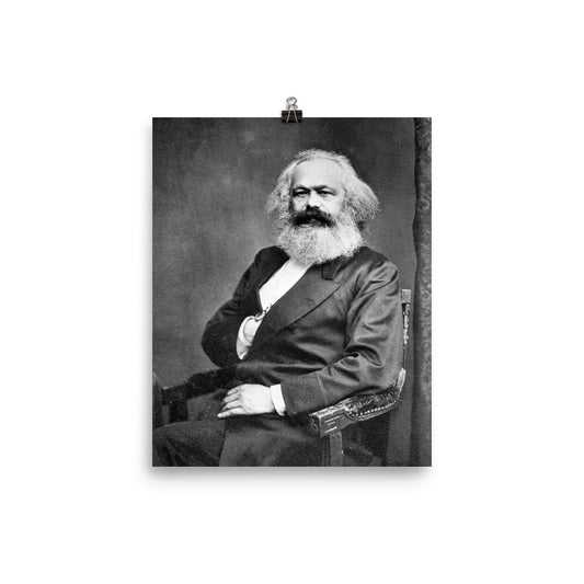 Karl Marx Print Poster