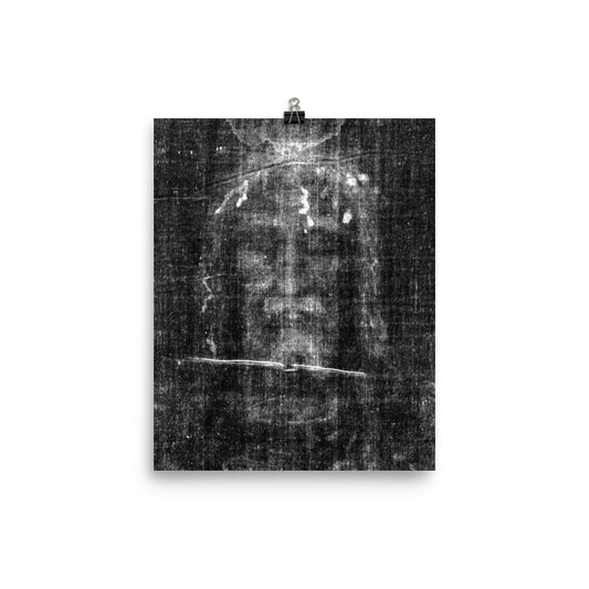 Shroud Of Turin Print Poster