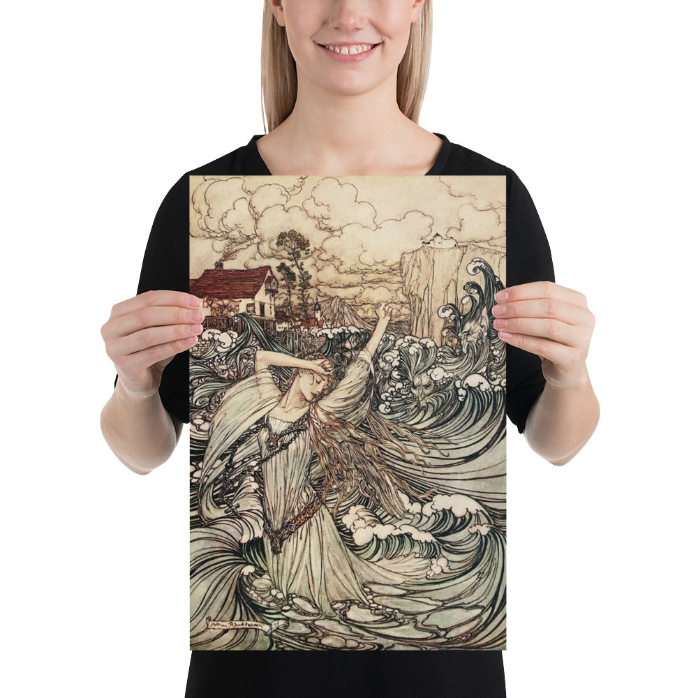 Arthur Rackham - Undine - Norse Mythology Print Poster – Art Unlimited