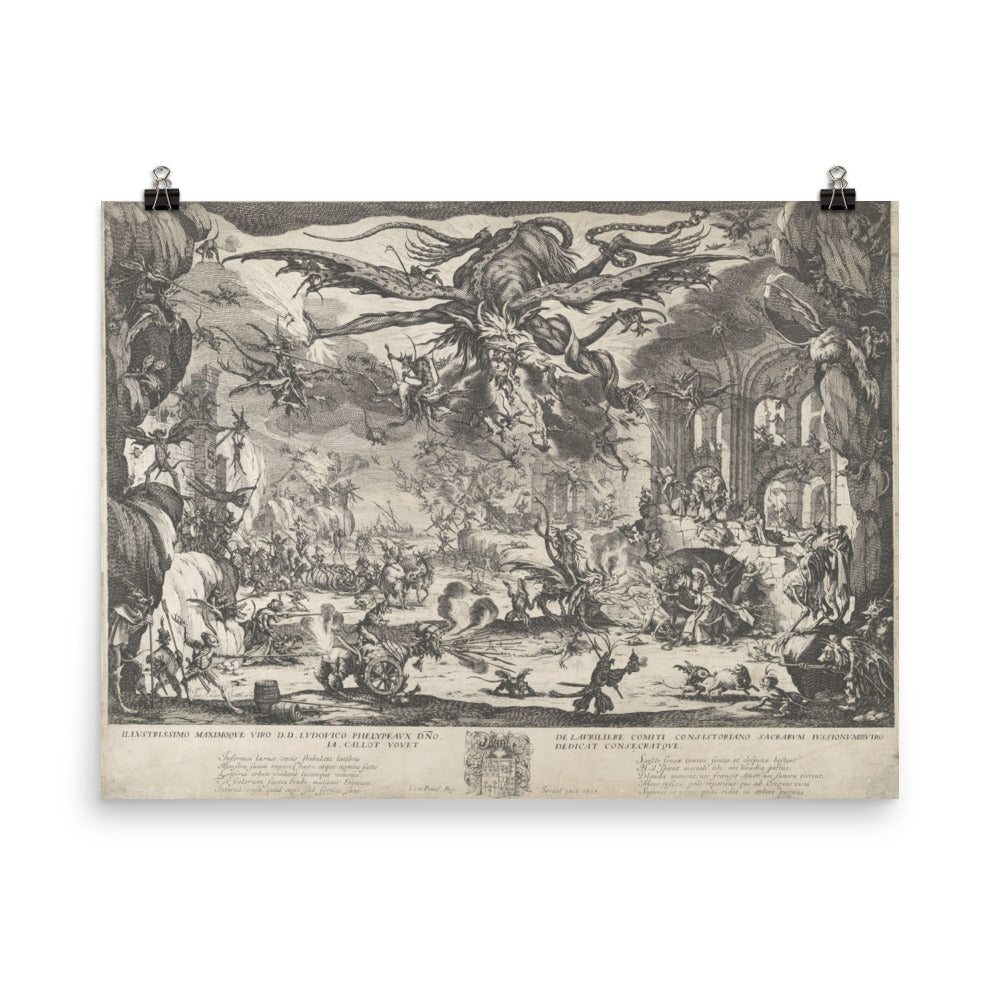 Jacques Callot - The Temptation Of Saint Anthony 1635