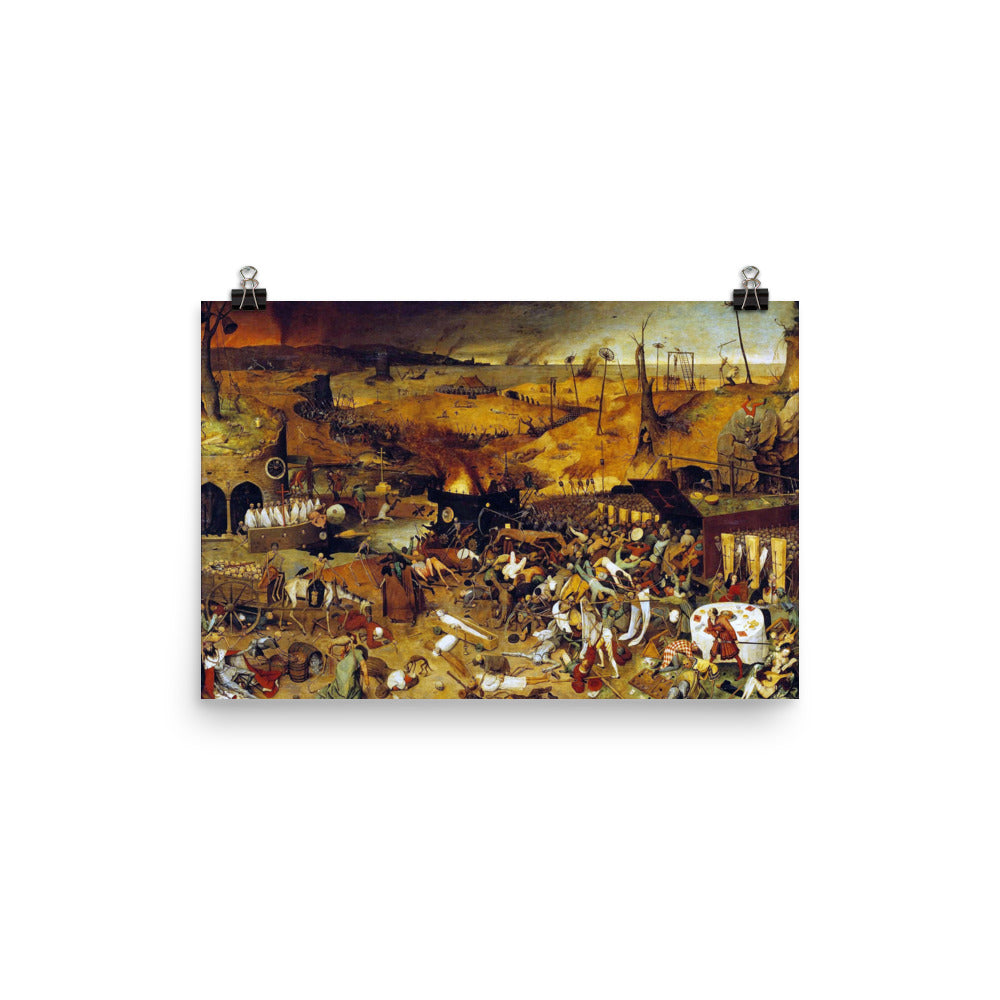 Bruegel the Elder The Triumph of Death Print Poster