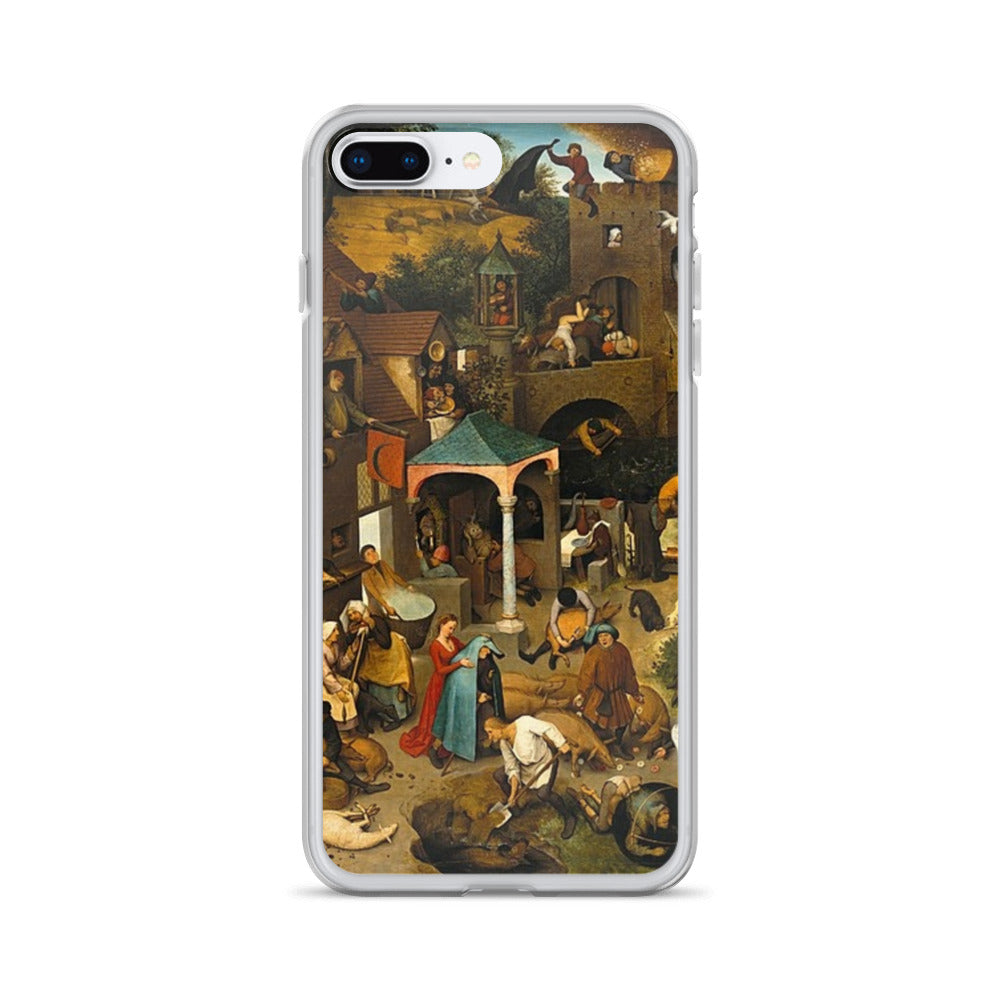 Pieter Bruegel The Dutch Proverbs I Phone Case