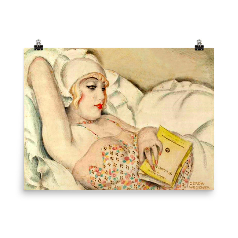 Gerda Wegener - La Sieste Nap 1922 Print Poster