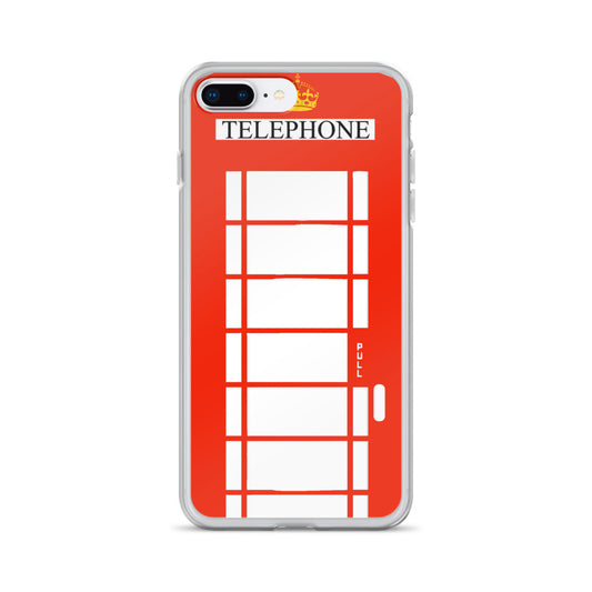 Telephone Public Red Box I Phone Case