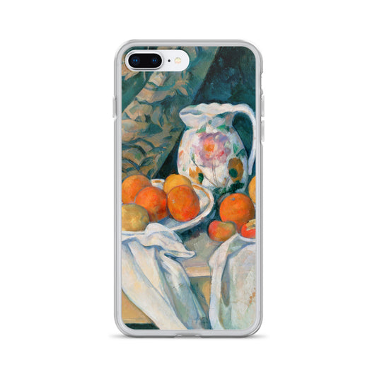 Paul Cezanne Still Life With Curtain And Flowered Pitcher I Phone Case