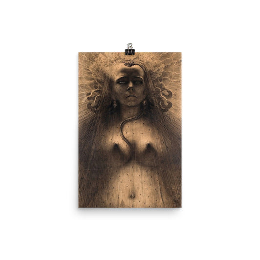 Jean Delville - The Evil of Perversity Print Poster