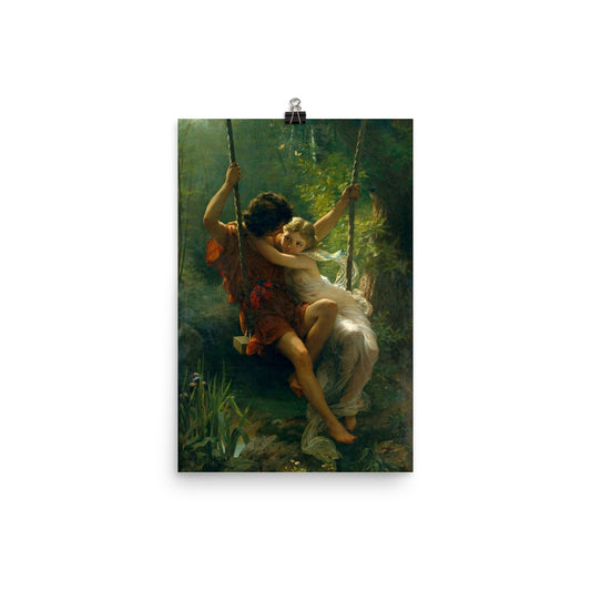Pierre Auguste Cot Spring Time Print Poster