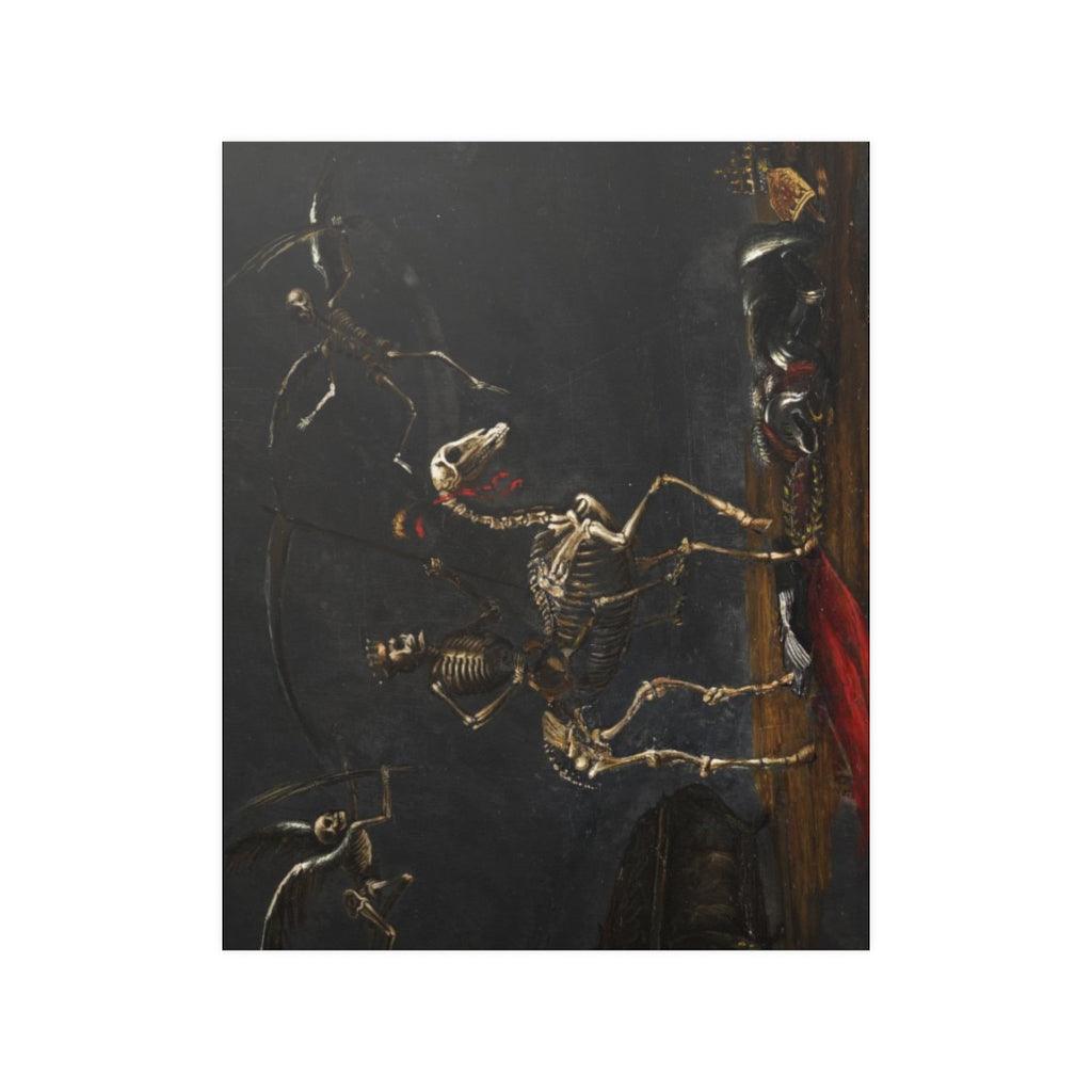 Mors Triumphans By Leonaert Bramer Print Poster - Art Unlimited