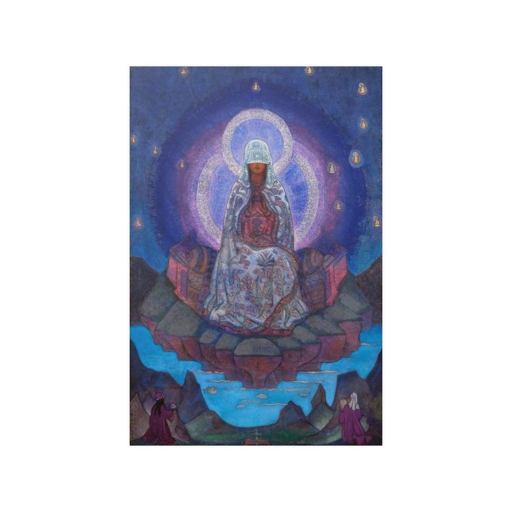 Mother of the World By Nicholas Roerich Print Poster - Art Unlimited